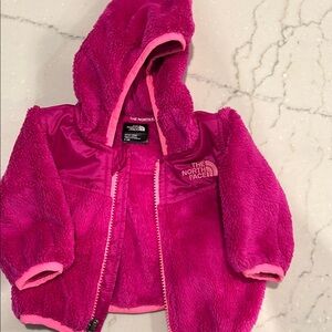 The North Face Magenta Fleece Hoodie